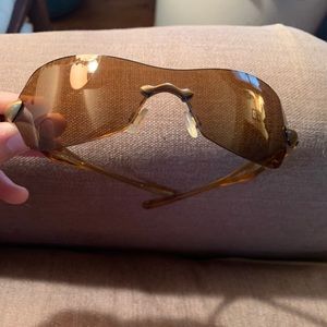 Vintage womens rimless Oakley sunglasses